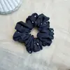 Tela plisada de lunares de principios de otoño, scrunchie tipo intestino grueso, diadema, accesorio para el cabello versátil para coleta en el trayecto diario, de alta gama, elegante, para mujer