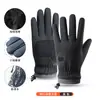 Novas Luvas de Esqui Transfronteiriças de Inverno Impermeáveis TPU Bolsa Impermeável Forradas com Lã Espessadas Luvas de Ciclismo à Prova de Frio Aquecedoras para Dedos