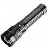 Linterna LED Ultra Brillante, Material de Aleación de Aluminio, Rayos Ajustables, Recargable por USB, Batería de Litio de Gran Capacidad Integrada, Zoom Telescópico, para Exteriores, Camping, Pesca - Día del Trabajo, Día del Padre, Navidad, Halloween