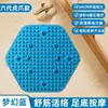 Alfombrilla de Masaje de Pies para Adultos Ultra-Step de Silicona para Meridianos del Pie, Tablero de Presión para Pies para Trote Lento, Tablero Suave de Acupresión para Acupresión de Dedos del Pie en el Lugar