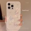 Funda para iPhone 18 Apple 15 con Forma de Corazón Perlado Tridimensional Adecuada para 17, 14 Pro Max, Carcasa Soñadora 12 Hada