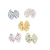 Tecido Floral Estilo Pastoral com Laço de Renda, Acessórios de Cabelo Feitos à Mão DIY, Roupas de Boneca, Sapatos para Pets, Chapéus, Acessórios Semi-Acabados