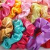 Nuevo Estilo Transfronterizo Retro Simple Color Sólido Set de Gomas para el Pelo Tela Cintas para el Cabello Bandas Elásticas Retro Simples Venta al por Mayor