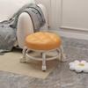Novo banquinho infantil roda universal banquinho pequeno banquinho com rodinha doméstica banquinho baixo sala de estar babá assento móvel banquinho portátil