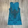 Regata Feminina Moda Verão Gola Redonda Sem Mangas Estampa Geométrica Fashion Nova Com Strass Ajuste Slim Estilo Hot Girl