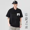 Nova Camisa Polo de Verão 2026 para Homens, Solta, Confortável, Versátil, Camiseta de Manga Curta com Gola, Top Casual Tendência para Homens