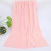 Atacado de fábrica alta densidade fleece coral toalha de banho cor sólida macia absorvente toalha de banho grande toalha para secar cabelo toalha toalha de embrulho geração