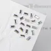 Taladro de uñas mixto Mini tamaño pequeño arte de uñas plano forma especial diamante mixto k 9luz de luna blanco joyería para uñas al por mayor