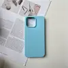Funda de Silicona Protectora para Teléfono, Colorida, con Agujeros Grandes, Bordes Redondeados, Acabado Mate, Adecuada para iPhone 17 Pro Max/16/15