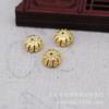 Yiwu Gold Ray nova cor banhado a ouro DIY noiva antigo cocar cos pulseira cocar acessórios de miçangas B821
