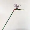 Ave del Paraíso de Caucho Artificial de Alta Calidad, Tallo Único, Planta Artificial Decorativa para Interiores y Exteriores, Decoración Suave y Paisajismo