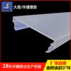 Pantalla de lámpara translúcida esmerilada de PMMA extruido Dongguan Huatong, pantalla de lámpara de rejilla esmerilada de acrílico blanco lechoso, venta al por mayor