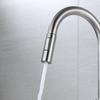 Grifo extraíble al por mayor de fábrica para fregadero de cocina, salida de agua de dos velocidades, cabezal de rociador extraíble especial para fregadero