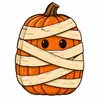 2026 Nueva Decoración Retro de Halloween Pequeñas Figuras de Madera Adornos Artesanía de Madera Creativa para el Hogar y el Escritorio