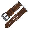 Adequado para Apple S7 Watch Apple iWatch Pulseira Couro Genuíno Camada Superior Couro Crazy Horse Fivela de Pino Watch8 Pulseira de Relógio