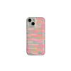 Funda creativa rosa con grafiti de Apple 15 para iPhone14promax transparente amortiguadora 13 funda blanda resistente a caídas