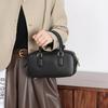Bolsos para Mujer Verano Cruzado Versátil Bolso de Hombro Gran Capacidad Commuter Bolso Bowling Nicho Coreano Cuero Genuino Bolso de Mujer