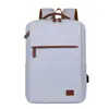 Nueva Mochila Transfronteriza Mochila para Hombre Viaje Casual Moda Simple Bolso Escolar Bolsa para Laptop Estudiante Universitaria Femenina
