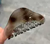 Pinza de tiburón de tamaño mediano para mujeres con cabello fino, para crear un recogido de media altura elegante, pinza de garra sofisticada y delicada para la parte posterior de la cabeza