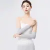 Mangas Deportivas Ligeras de Verano para Hombres y Mujeres, Mangas para Codo, Mangas para Brazo, Tela de Tiburón, Absorbente de Impactos, Alta Elasticidad, Cómodas, Cálidas y con Aire Acondicionado