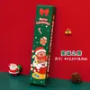 Caixa Surpresa de Natal Desenho Animado Barril de Papelaria Criativo Caneta Gel Fofa para Estudante Recarga de Adesivo Presente de Férias de Natal