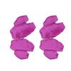 Pendientes exagerados de aleación nuevos europeos y americanos, pendientes de estilo frío de metal irregular multicapa para mujer, pendientes personalizados simples