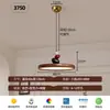 Lámpara Colgante Inteligente Estilo Crema Francesa para Restaurante, Forma de OVNI Japonesa Creativa con Brazo Oscilante Espectro Completo Protección Ocular Luz para Comedor