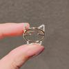 Broche Gato de Diamante Flash Fofo Estilo Japonês para Homens e Mulheres Corsage Anti-Brilho Moda Pin de Fivela Personalizado Fixador para Roupas
