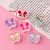Acrílico Gota de Óleo Pirulito Flor Estrela de Cinco Pontas Contas Desenho Animado DIY Elástico de Cabelo Corrente de Celular Cadarço Acessórios