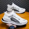 Sapatos Masculinos, Sapatos Esportivos Casuais de Malha Respirável para o Verão, Tênis da Moda com Solado Macio, Tênis Casuais de Malha para Corrida Masculina, Transfronteiriço