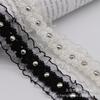 Punto Nuevo explosión negro y blanco elástico hueco garra uña encaje encaje pez cinta ropa diy accesorios de ropa