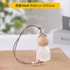 Atacado do Fabricante Criativo Novo Frasco de Perfume para Carro Pingente de Carro Frasco de Vidro Cordão Frasco de Aromaterapia Suprimento Pronto