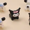 Animales Lindos de Dibujos Animados Accesorios DIY Decoraciones de Pegamento de Crema Pinzas para el Cabello Charms para Zuecos Partes Pequeñas de Resina
