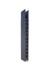 Postes elevadores de 3x6cm para estanterías de supermercado, columnas elevadoras de 30cm, varios estilos en blanco lechoso y negro, adecuados para tiendas de conveniencia y farmacias