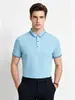 Polo Transpirable de Manga Corta de Seda de Hielo de Secado Rápido para Verano, Adecuado para Hombres y Mujeres, Ropa de Trabajo para Eventos Corporativos de Construcción de Equipo