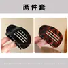 Horquilla Curva Retro de Gama Alta Horquilla en la Parte Posterior de la Cabeza Pinza para Cabello Semirecogido Nuevo Clip para el Cabello 2025 Accesorios para el Cabello