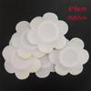 Sanfu No Tejido Forma de Flor de Ciruelo Parche en Blanco Parche para Acupresión Parche Vacío Parche para Ombligo Apósito Parche Vacío Parche Adhesivo Transpirable