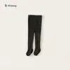 Panty medias para niñas Bangxuan Estilo Lolita Moño Calcetines de encaje para bebé Versátiles para Primavera y Otoño Calcetines para niños pequeños