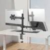 Suporte de Monitor Ke Hao Transfronteiriço Tela Dupla Ajustável Suporte de Peso 8kg Braço Mecânico Suporte de Computador Estável Aço Laminado a Frio