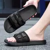 Chanclas de verano para hombre, para exteriores, marca de moda para niños, pantuflas casuales, talla grande, para exteriores, suela suave, antideslizantes, sandalias de playa
