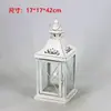 Suporte de Vela Retrô Europeu Lanterna à Prova de Vento Arte em Ferro Oca de Chão Mini Lanterna Estilo Casa Americana Ornamento de Iluminação para Caminho de Pátio