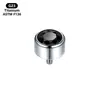 Arete de Aleación de Titanio F136 con Rosca Interna Zirconia 5A Paquete de Clavo para Nariz Aobao con Varilla de Fondo Plano Cabezal de Repuesto para Clavo de Labio con Rosca Interna
