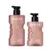 Botellas de plástico PET de 500 ml/400 ml para cuidado del cabello, botellas de acondicionador, botellas de champú, botellas de loción corporal, empaque personalizado