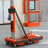 Plataforma Elevadora Móvil de Trabajo Aéreo Elevador Eléctrico Hidráulico Pequeño Plataforma Elevadora de Aleación de Aluminio