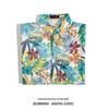 Camisa de manga corta estilo Harajuku para hombre, estilo informal, estilo japonés, tendencia artística, estilo informal de verano