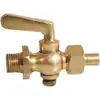 Manómetro Válvula de Bola de Dos Vías Grifo de Caldera 4 Puntos/M20X1.5 Rosca Interna y Externa Interruptor de Soldadura Marina