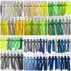 Corda Colorida Revestida com Núcleo Corda Redonda de Poliéster Bolsa Corda Corda para Roupas Corda para Bolso de Calça Corda para Chapéu Corda de 32 Fios