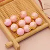Estilo Nacional Hanfu Base de Flor de Metal Botones Decorativos Cosidos a Mano Hanfu Dinastía Song Dinastía Ming Accesorios para Ropa Qipao Piezas para DIY