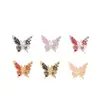 Accesorios para Uñas Artísticas, Decoraciones de Uñas de Mariposa Frescas y Sencillas, Accesorios Metálicos para Uñas Portátiles DIY, Mariposa de Esmalte de Aleación para Uñas Estilo Ins
