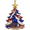 Adorno de Navidad 250 Aniversario Decoración Navideña Manualidades Acrílicas Colgante